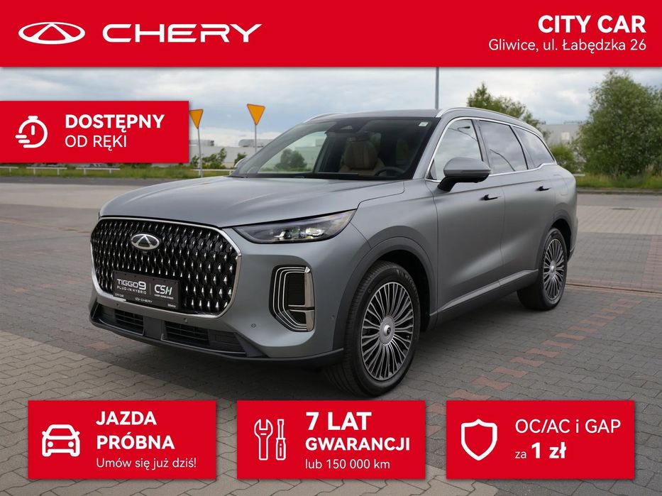 Chery Tiggo 9 Gliwice Tiggo 9 4x4 | Zadzwoń | od ręki | kredyt/leasing