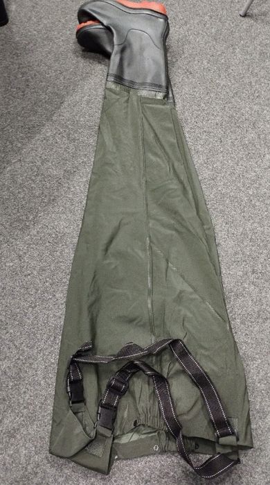 Wodery Spodniobuty Spodnie Wędkarskie 42/43/44/45/46 + Szelki