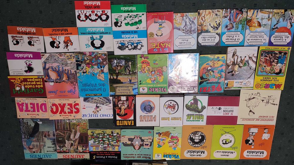 Grande Lote Albuns BD