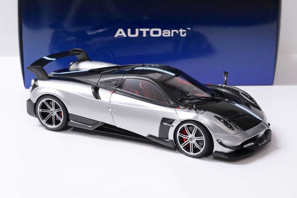 1/18 pagani huayra bc 2016 grey carbon (autoart) Porto • OLX.pt
