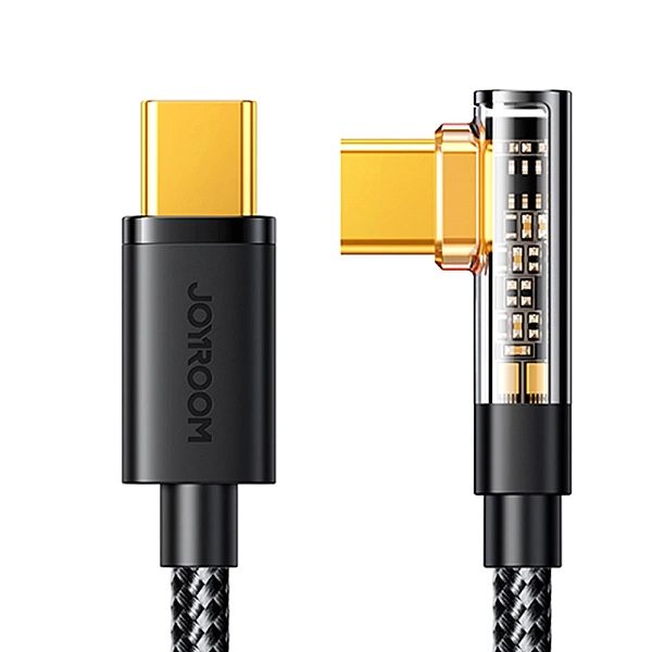 Kabel Joyroom S-CC100A6 USB-C - USB-C 100W 480Mb/s 1,2m - czarny