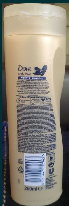 Mleczko samoopalające Dove