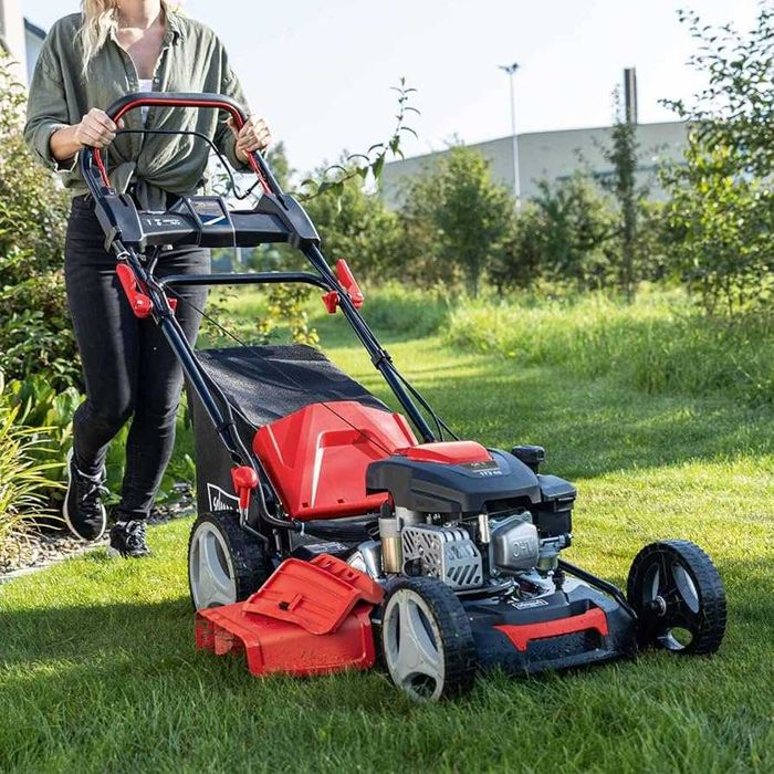 Бензинова газонокосарка Scheppach MS173-51E косярка Самохідна косарка