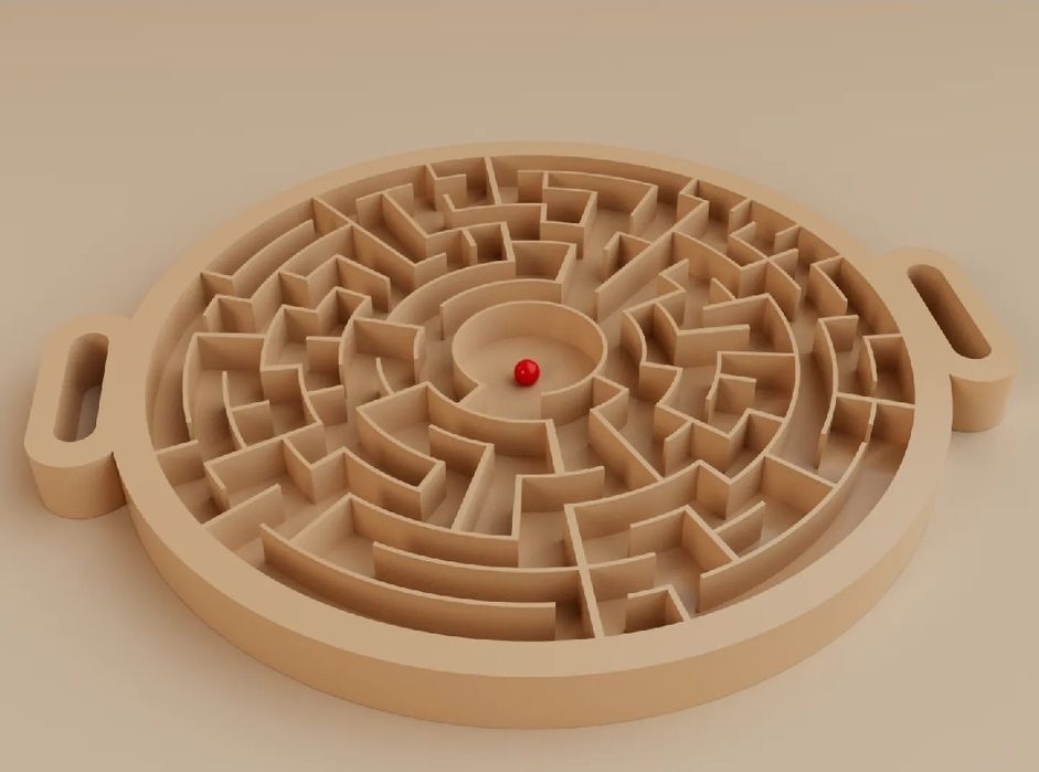 Maze game, jogo do labirinto.