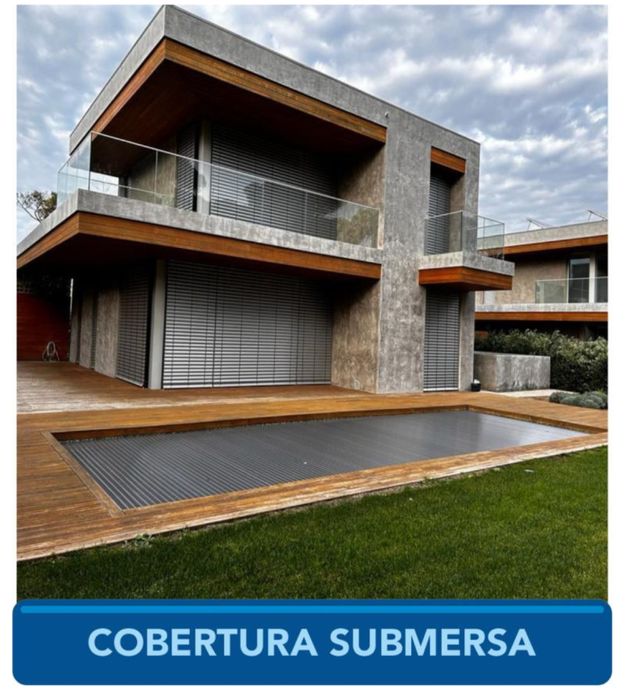 Cobertura de laminas para piscina e aquecimento  Mergulho Salgalgado