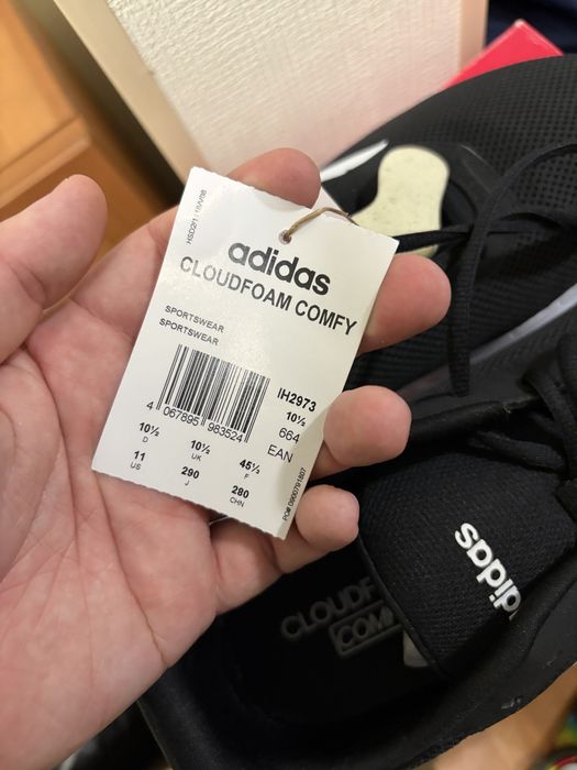 Новые ОРИГИНАЛ оригінал кроссовки Adidas адідас Cloudfoam Comfy