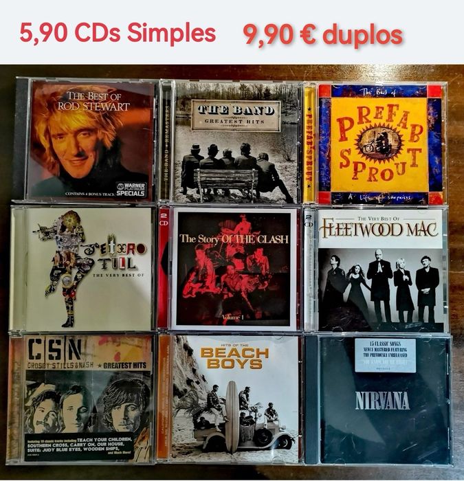 Packs de CDs a partir de 3 euros
