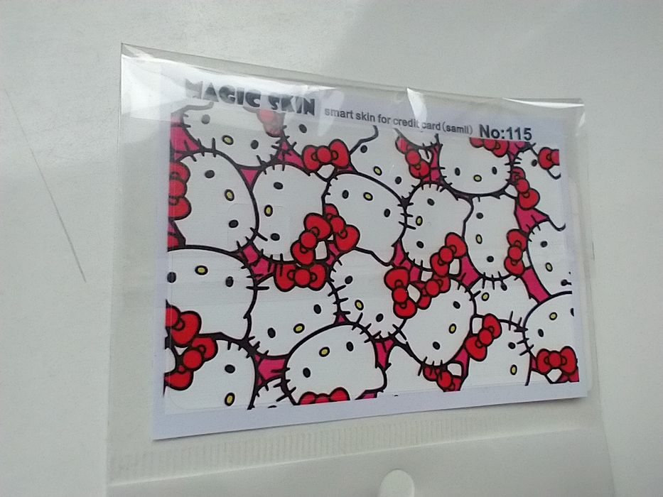 Naklejka na kartę kredytową Hello Kitty my melody