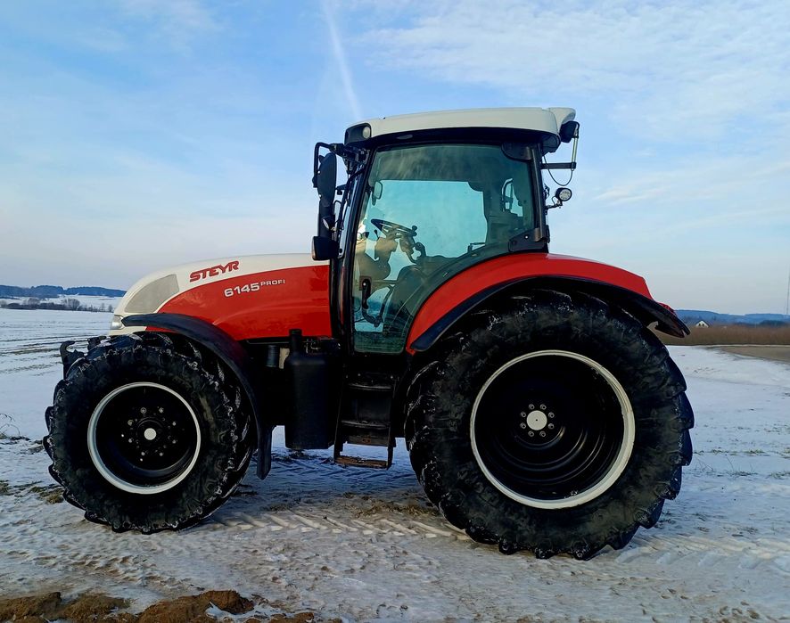 Steyr 6145 Profi Bardzo dobry stan Range Command Pneumatyka umowa case