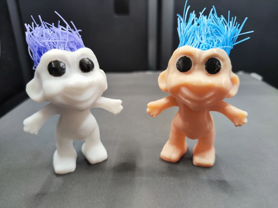 Figura Colecionável de Troll Anos 90