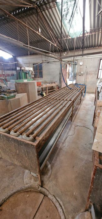 Mesas de Água Quente para Secagem de Formas – Equipamento Industrial