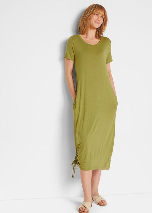 B.P.C sukienka midi oliwkowa ^36/38