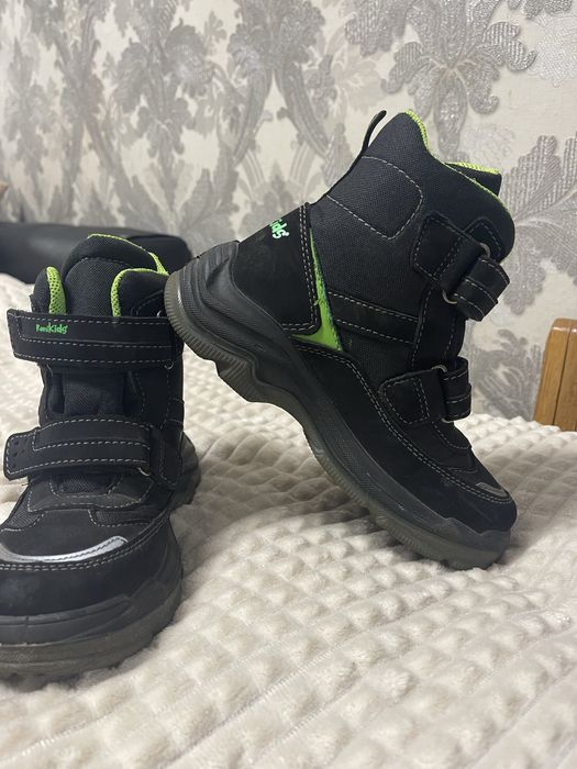 Ботинки 32р. - 21см черевики на хлопчика, термо-чоботи