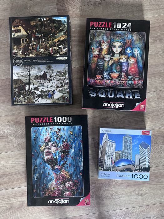 Zestaw puzzli Anatolian, Grafika, Trefl