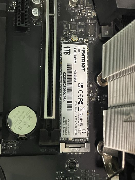 Комплект AMD R5 5600\B550\DDR4 3200 32GB\SSD 1TB