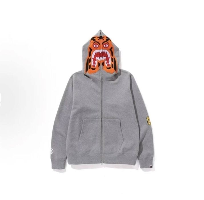 Zip hoodie bape +ПОДАРУНОК,ГОРТАЙ ФОТО|tiger,зіп худі бейп тайгер,drip