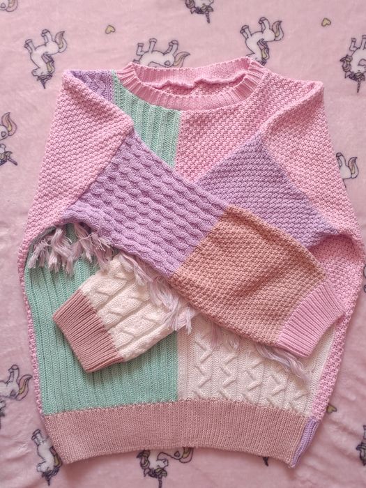 Sweter Indian Paula Yascoolski oversize