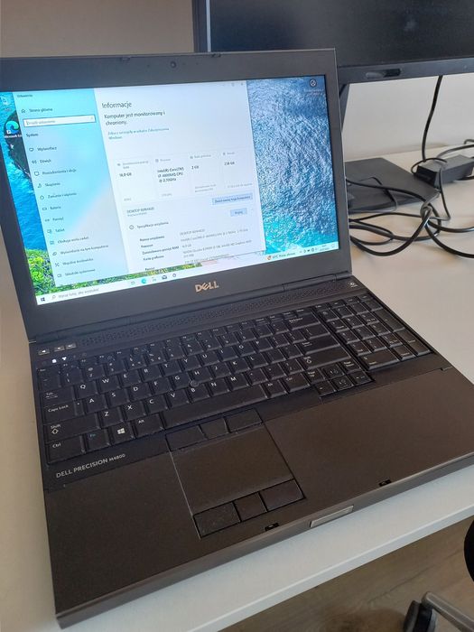 Laptop DELL Precision M4800, 16Gb ram, i7, dysk 250gb, NVIDIA 2gb.