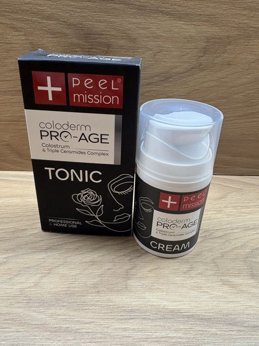 Tonik i krem peel mission