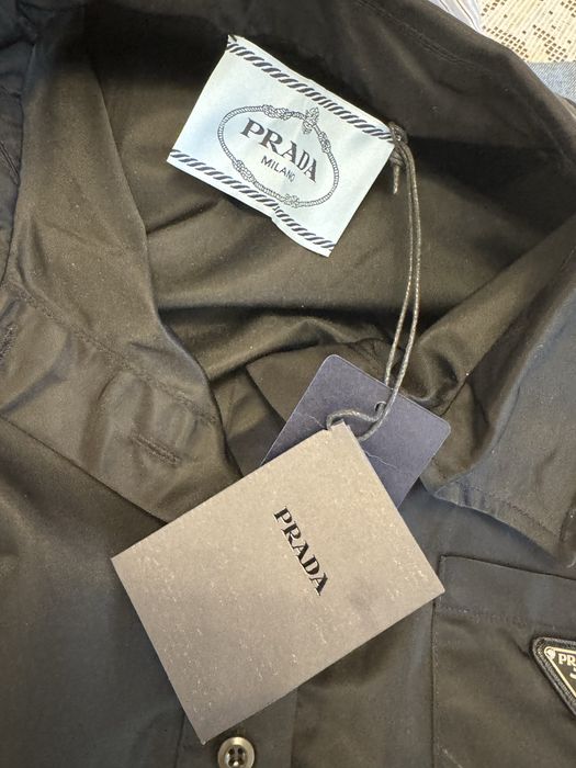 Sukienka czarna Prada Re-Nylon roM  rozm 36