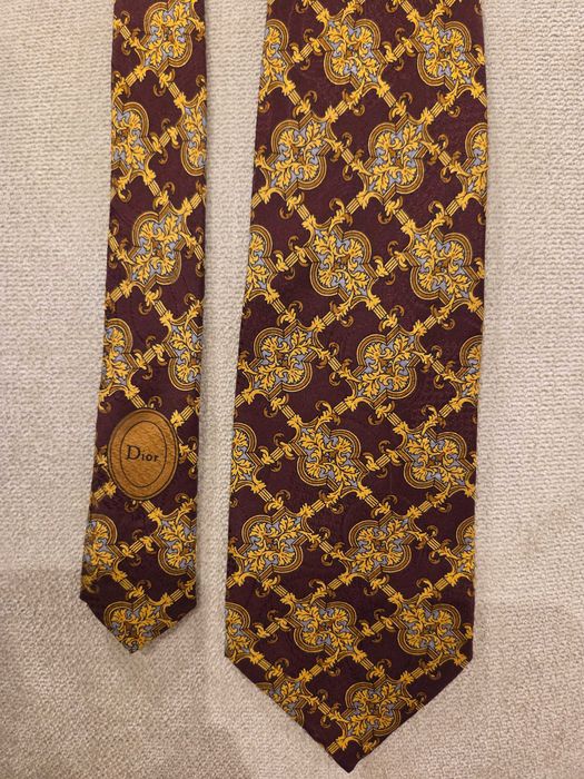 Gravatas Christian Dior Monsieur – 100% Seda – Made in France – Handmade
