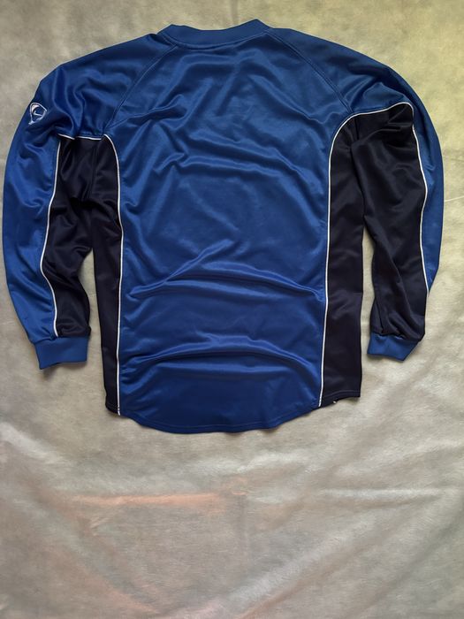 синій вінтажний лонг nike total 90