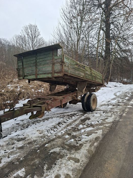 Przyczepa Jednosiowa 3 strony kiper
