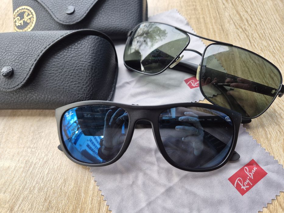 Oryginalne okulary Ray Ban dwie pary w cenie