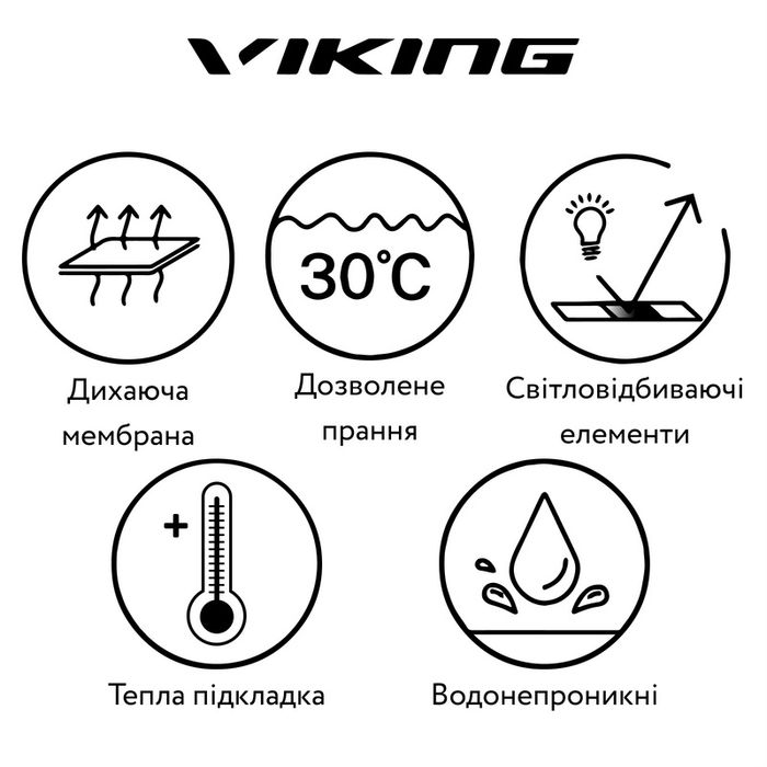 Черевики /чоботи Viking Play Reflex GTX 2V​ Pink  р.24 (16см)