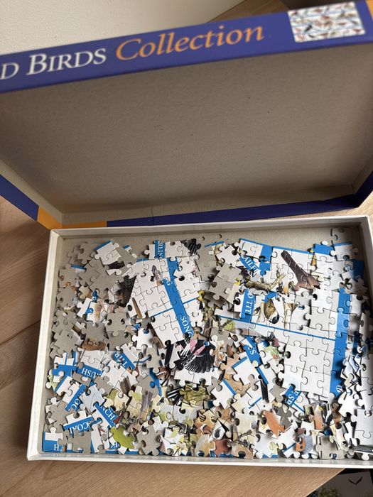Puzzle 500elementów Ptaki
