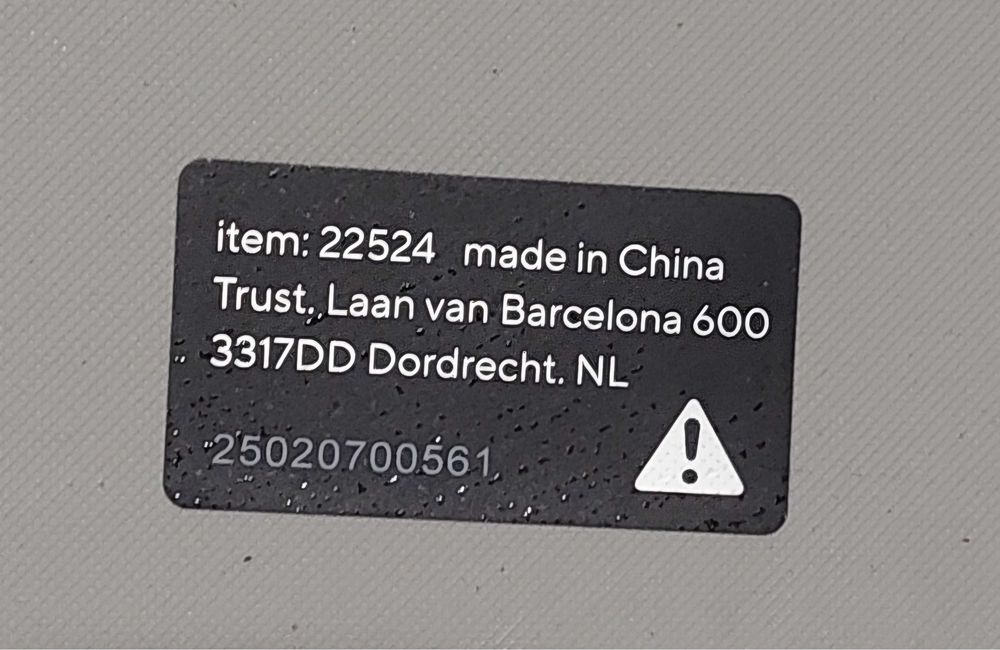 Коврик для кресла Trust GXT 715 Chair mat (22524)