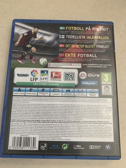 Gra Fifa 14 ps4