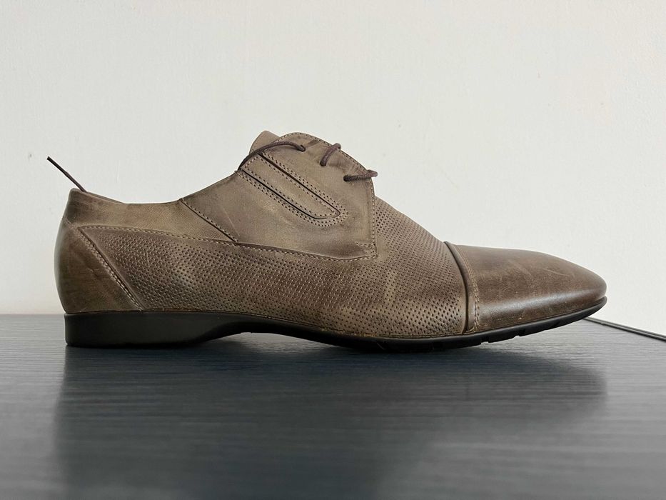 Półbuty Gino Rossi nowe 44,5 skóra naturalna buty męskie