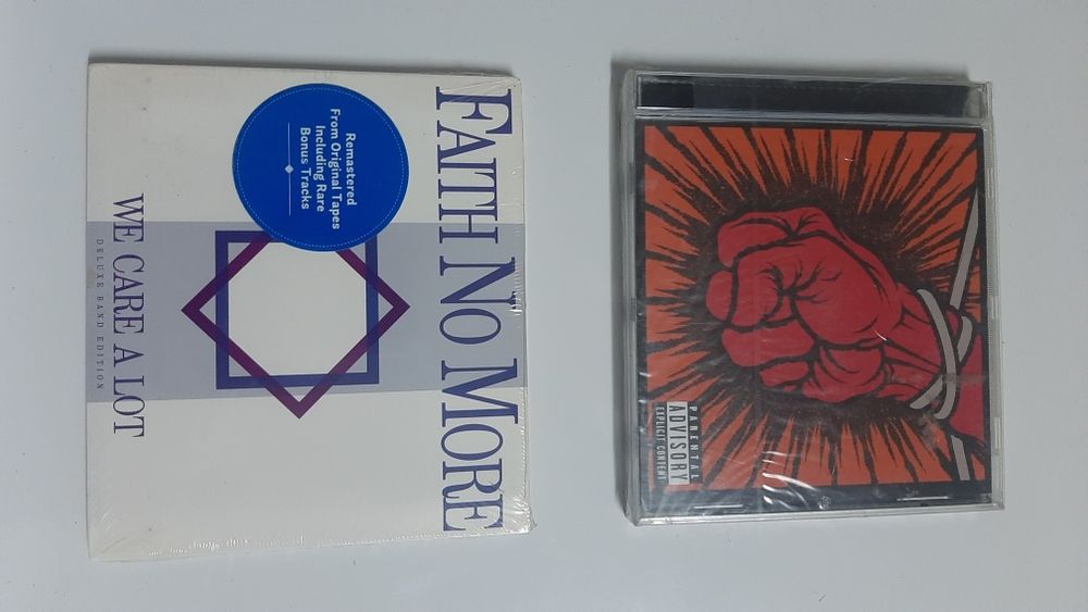 1 CD Faith no more + 1cd Metallica