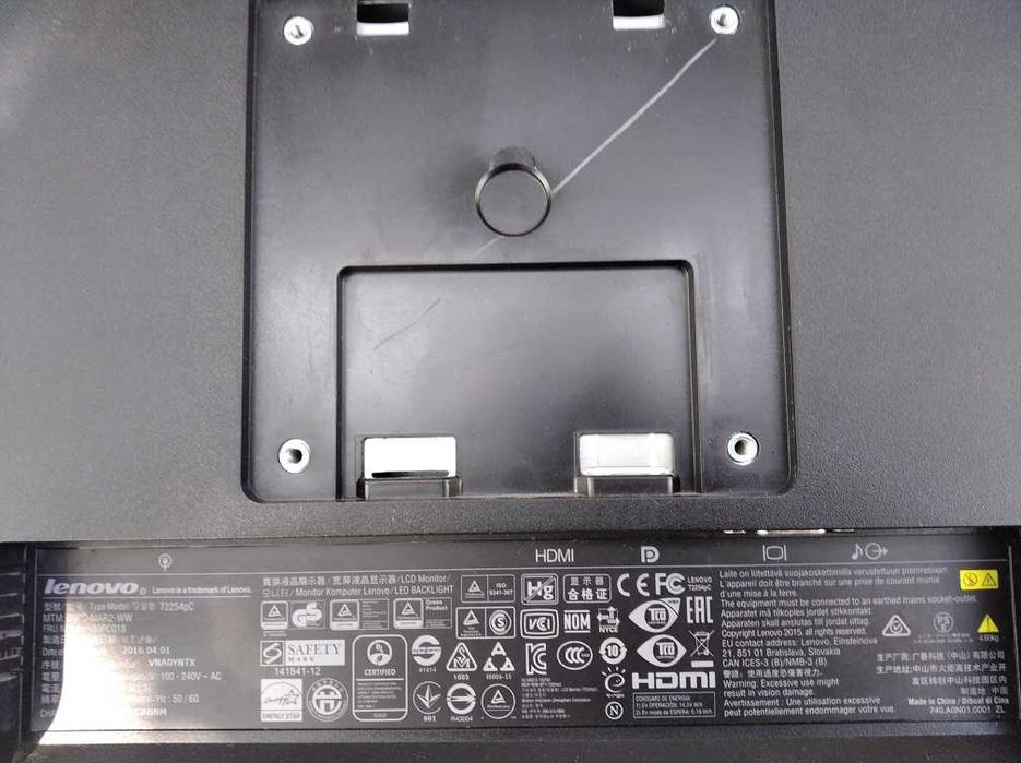Монітор Lenovo 22"  б/у.
