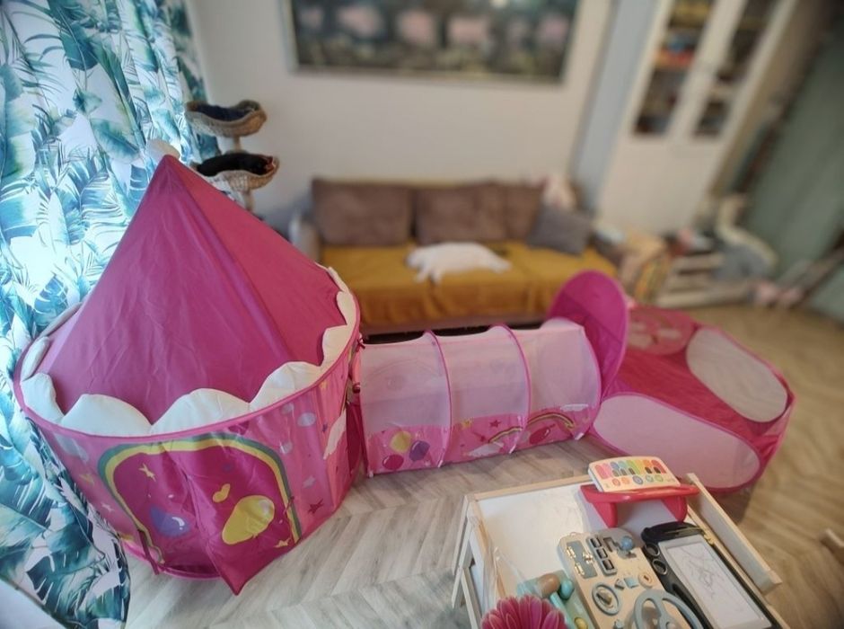 Namiot dla dzieci 3w1 kulki