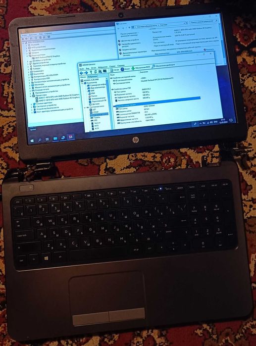 Ноутбук HP 255 G3 по запчастям LA-A996P