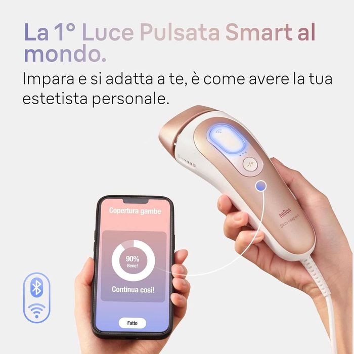 фотоепілятор епілятор Braun Smart IPL Skin i·Expert PL7387