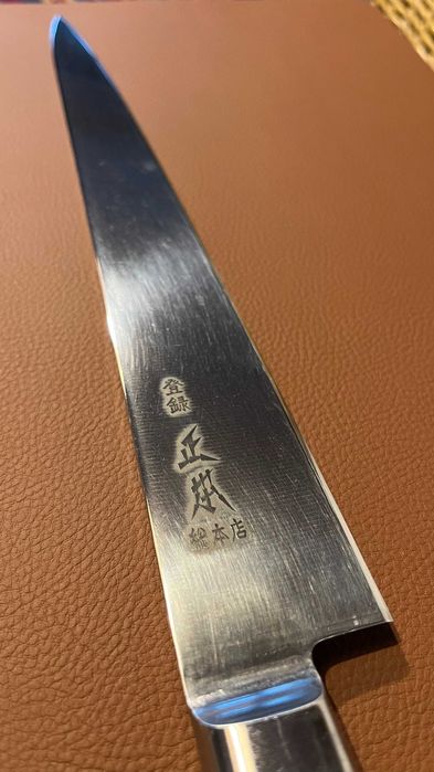 MASAMOTO SUJIHIKI 270mm - Faca Japonesa Virgin Carbon Steel