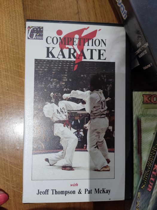 VHS karate originais