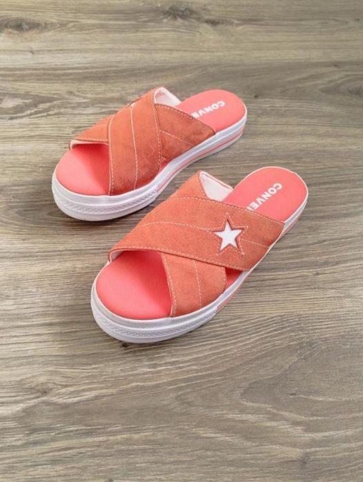 Шикарные шлепанцы converse   оригинал