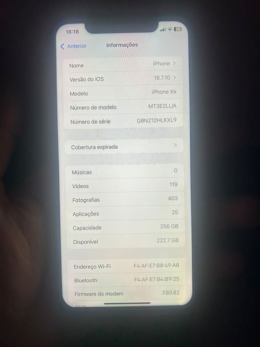 Iphone xr convertido num iphone 17 pro