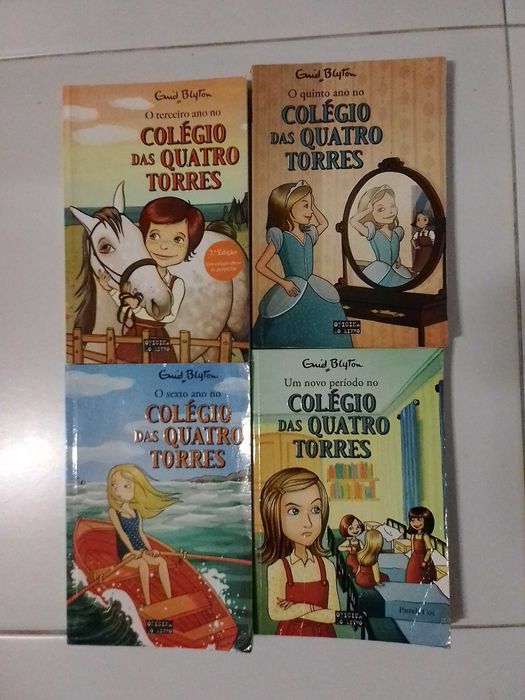 Livros da colecção COLEGIO QUATRO TORRES