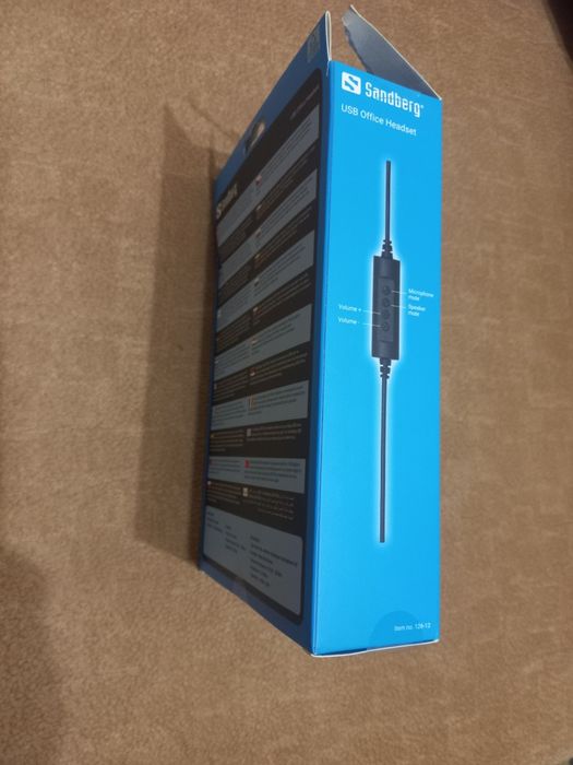 Офисная гарнитура Sandberg USB 126-12