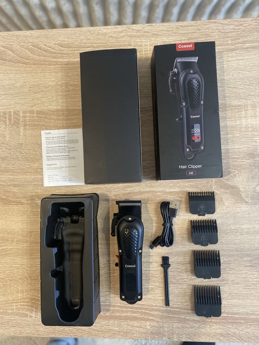 Maszynka do Włosów, Trymer do Strzyżenia Głowy, Brody, Bezprzewodowa