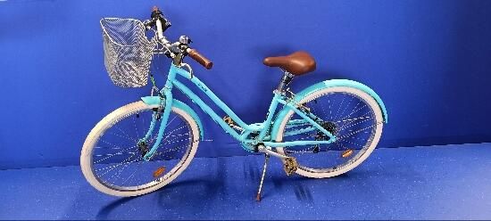 BICICLETA DE CIDADE DE CRIANÇA BTWIN 500 24 POLEGADAS 9-12 ANOS