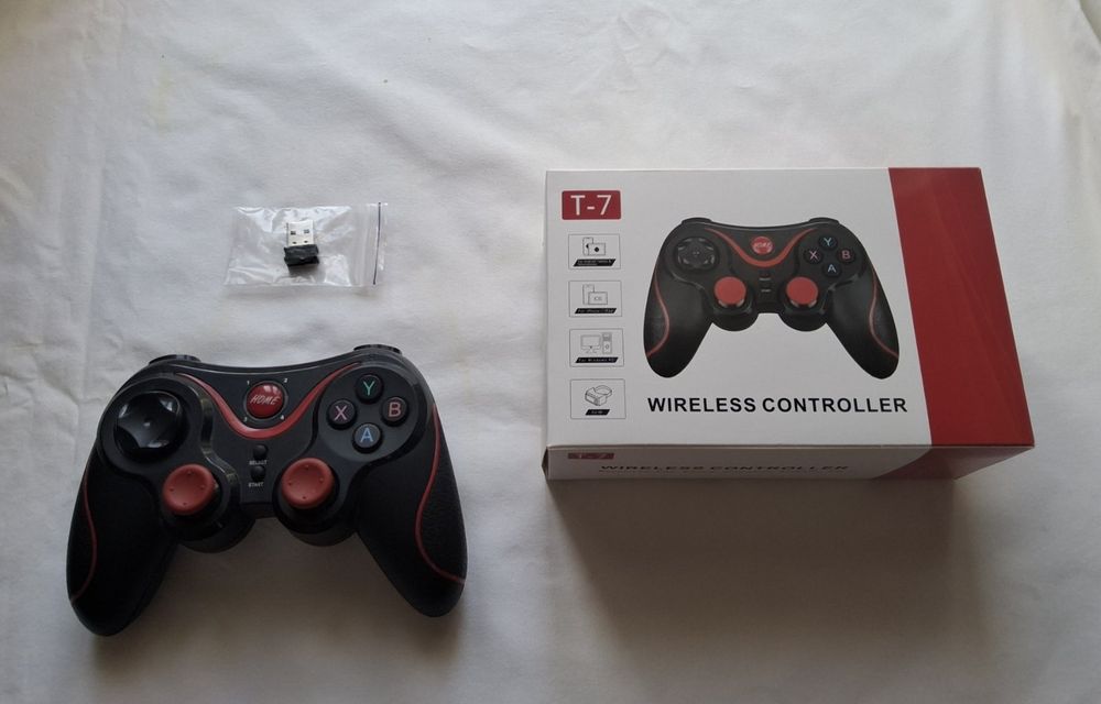 Бездротовий геймпад-джойстик GenGame T7 (X7) Bluetooth для ПК з USB-