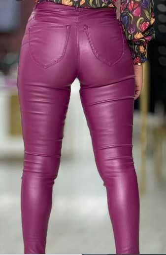 Calça ecopele push-up Bigzone (purpura) NOVAS COM ETIQUETA