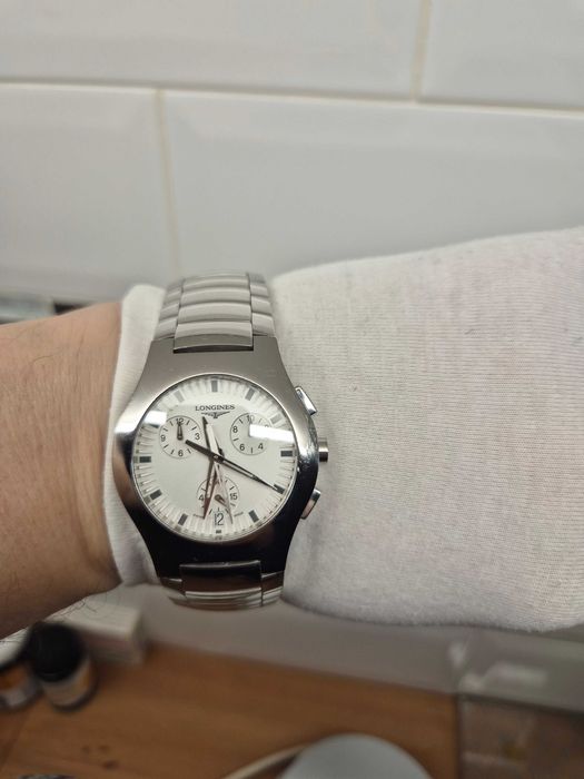 *Longines Oposition* zegarek kwarcowy z chronografem