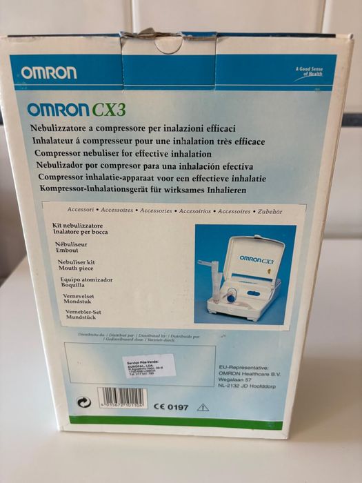 Nebulizador nasal como novo